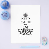 HOUD KALK EN EET GEKOZEN VOEDING FLYER (Enkel)