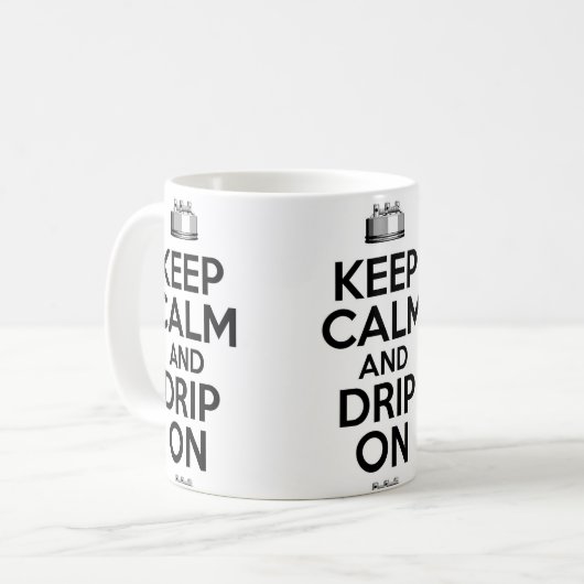 Houd kalk en greep aan koffiemok (Voorkant links)