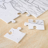 Houd kalm Aloha aan het kleuren van volwassenen Pu Legpuzzel (Zijkant)