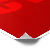 Houd kalm Cycle Velo Racing Bike-liefhebbers Poster (Hoek)