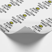 Houd kalm dat het luten gratis is cadeaupapier (Hoek)