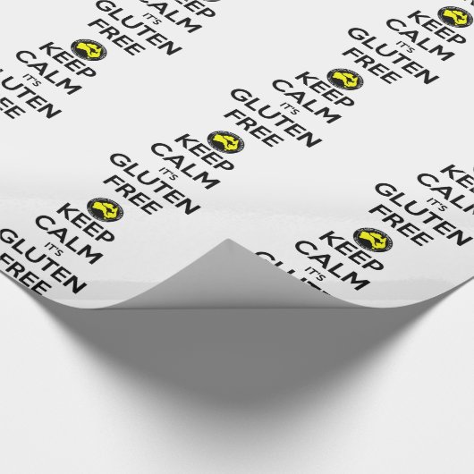 Houd kalm dat het luten gratis is cadeaupapier (Hoek)