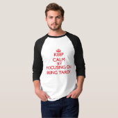 Houd kalm door zich op Tardy te concentreren T-shirt (Voorkant volledig)
