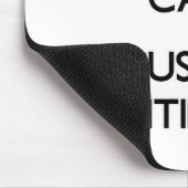 Houd kalm door zich op Ventilatie te concentreren Muismat (Hoek)