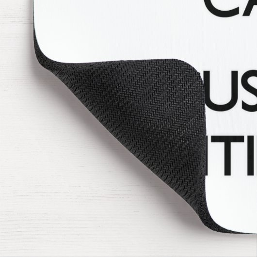 Houd kalm door zich op Ventilatie te concentreren Muismat (Hoek)