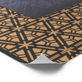 Houd Kalm dragen Britse Vlag Poster (Hoek)