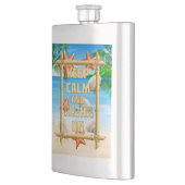 Houd Kalm en Aloha Heupfles (Links)