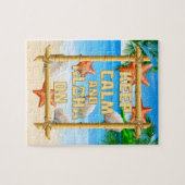 Houd Kalm en Aloha Legpuzzel (Horizontaal)
