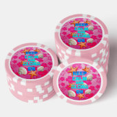 Houd Kalm en Aloha Poker Chips (Opstapeling)