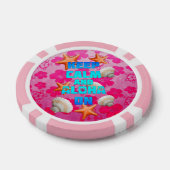 Houd Kalm en Aloha Poker Chips (Enkel)