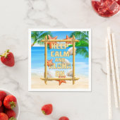 Houd Kalm en Aloha Servetten (Insitu)