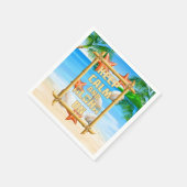 Houd Kalm en Aloha Servetten (Hoek)