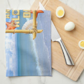 Houd Kalm en Aloha Theedoek (Quarter Fold)