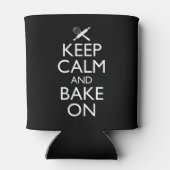 Houd kalm en bake aan blikjeskoeler (Achterkant)