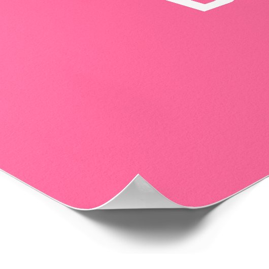 Houd kalm en bake op Poster afdrukken (Hoek)