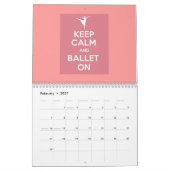 Houd kalm en ballet op kalender (Feb 2027)