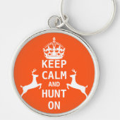 Houd Kalm en BEDRAG aan Sleutelhanger (Voorkant)