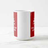 Houd kalm en bel uw advocaat koffiemok (Center)