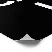 Houd kalm en bel uw advocaat poster (Hoek)