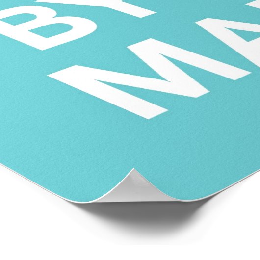 Houd kalm en blijf bij uw beheerdersafdruk poster (Hoek)