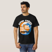 Houd kalm en blijf weg van Problemen T-Shirt (Voorkant volledig)