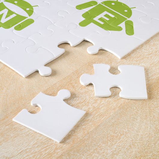 Houd kalm en code op softwareontwikkelaarscabine legpuzzel (Zijkant)