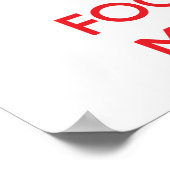 Houd kalm en concentreer je op Medicare Poster (Hoek)