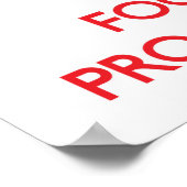 Houd kalm en concentreer je op Pro Wrestling Poster (Hoek)