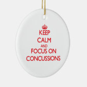 Houd kalm en concentreer me op Bespreking Keramisch Ornament (Rechts)