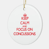 Houd kalm en concentreer me op Bespreking Keramisch Ornament (Links)