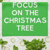 Houd Kalm en concentreer me op de grappige Theedoek (Gevouwen)