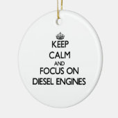 Houd kalm en concentreer me op de Motoren van Dies Keramisch Ornament (Links)