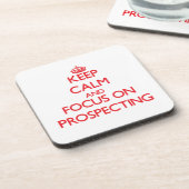 Houd kalm en concentreer me op Vooruitzichten Onderzetter (Linkerzijde)