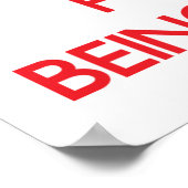 Houd kalm en concentreer zich op Nauwkeurig zijn Poster (Hoek)