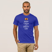 Houd kalm en Concept aan T-shirt (Voorkant volledig)