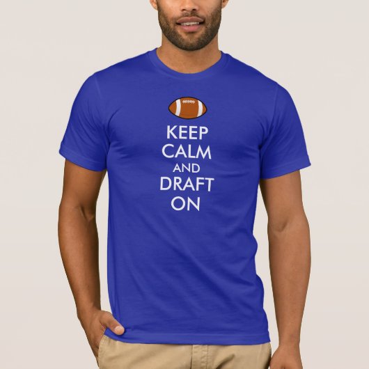 Houd kalm en Concept aan T-shirt (Voorkant)