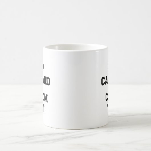 Houd kalm en Creëer uw eigen merk voeg hier tekst  Koffiemok (Center)