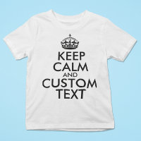 Houd kalm en Creëer uw eigen merk voeg hier tekst