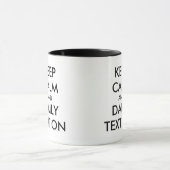 Houd kalm en dagelijkse tekst aan! JW Mok (Midden)