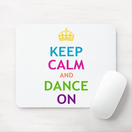 Houd kalm en dans aan muismat (Met muis)