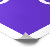 Houd kalm en dans aan poster (Hoek)