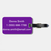 Houd kalm en dans op Bagagelabel (Achterkant horizontaal)