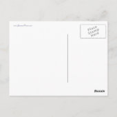 Houd kalm en dans op het Briefkaart van de Lavende (Achterkant)