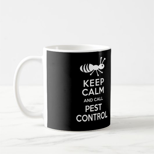 Houd kalm en de Uitrusting van de Controle van het Koffiemok (Links)