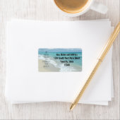 Houd Kalm en denk aan het strand Etiket (Insitu)