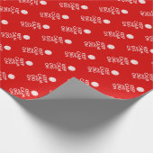 Houd kalm en Dig op Volleyball Sportoverlagen Cadeaupapier (Hoek)