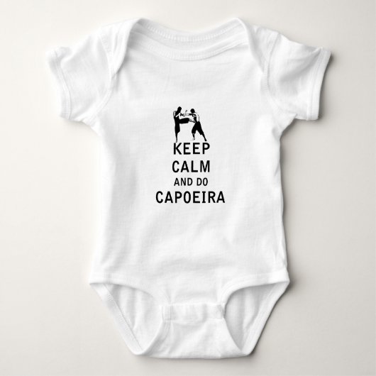 Houd kalm en doe Capoeira Romper (Voorkant)