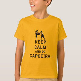 Houd kalm en doe Capoeira T-shirt