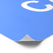 Houd kalm en doe het Poster van de Motivatie van d (Hoek)