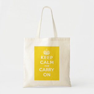 Houd Kalm en draag On_BAG_SUNSHINE Tote Bag